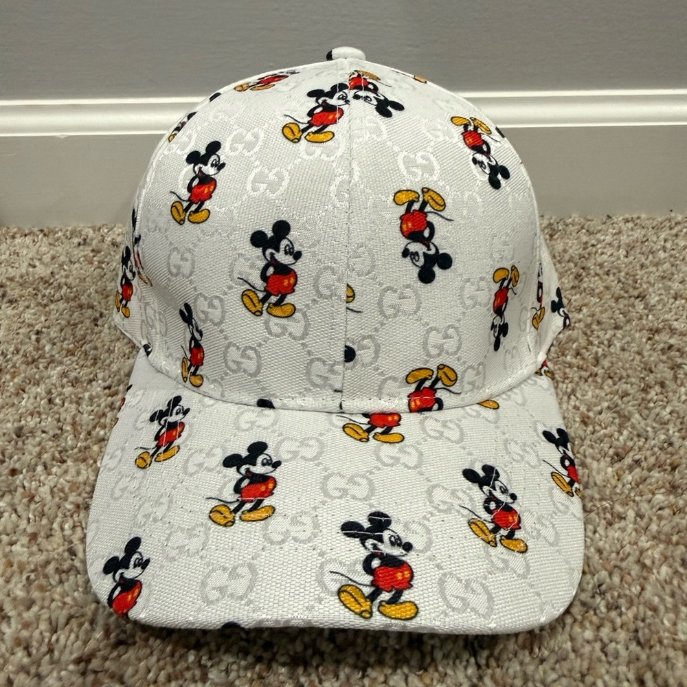 Mickey Mouse Patterned Cap - image 1